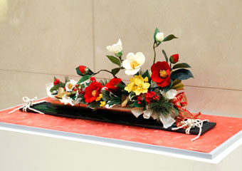 天塩にかけたお米を心を込めてにラッピング